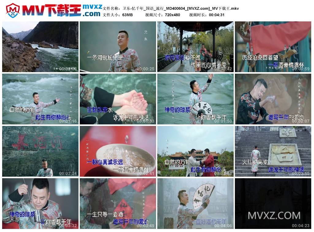 卫东-忆千年_国语_流行_MD400604